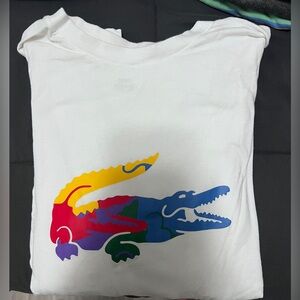 lacoste pajama shirt (medium)